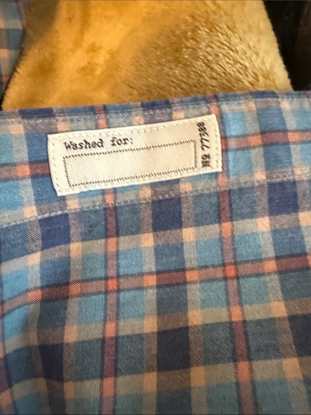 J. Crew Blue and Red Plaid Button-Down Shirt Organic cotton size L